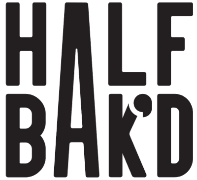 HALF BAK'D logo